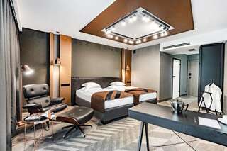 Отель Hotel Traugutta3 Белосток Двухместный номер Делюкс с 1 кроватью или 2 отдельными кроватями (включает ежедневно пополняемый бесплатный мини-бар)-1
